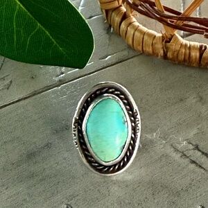 1960’s Sleeping Beauty Turquoise Ring